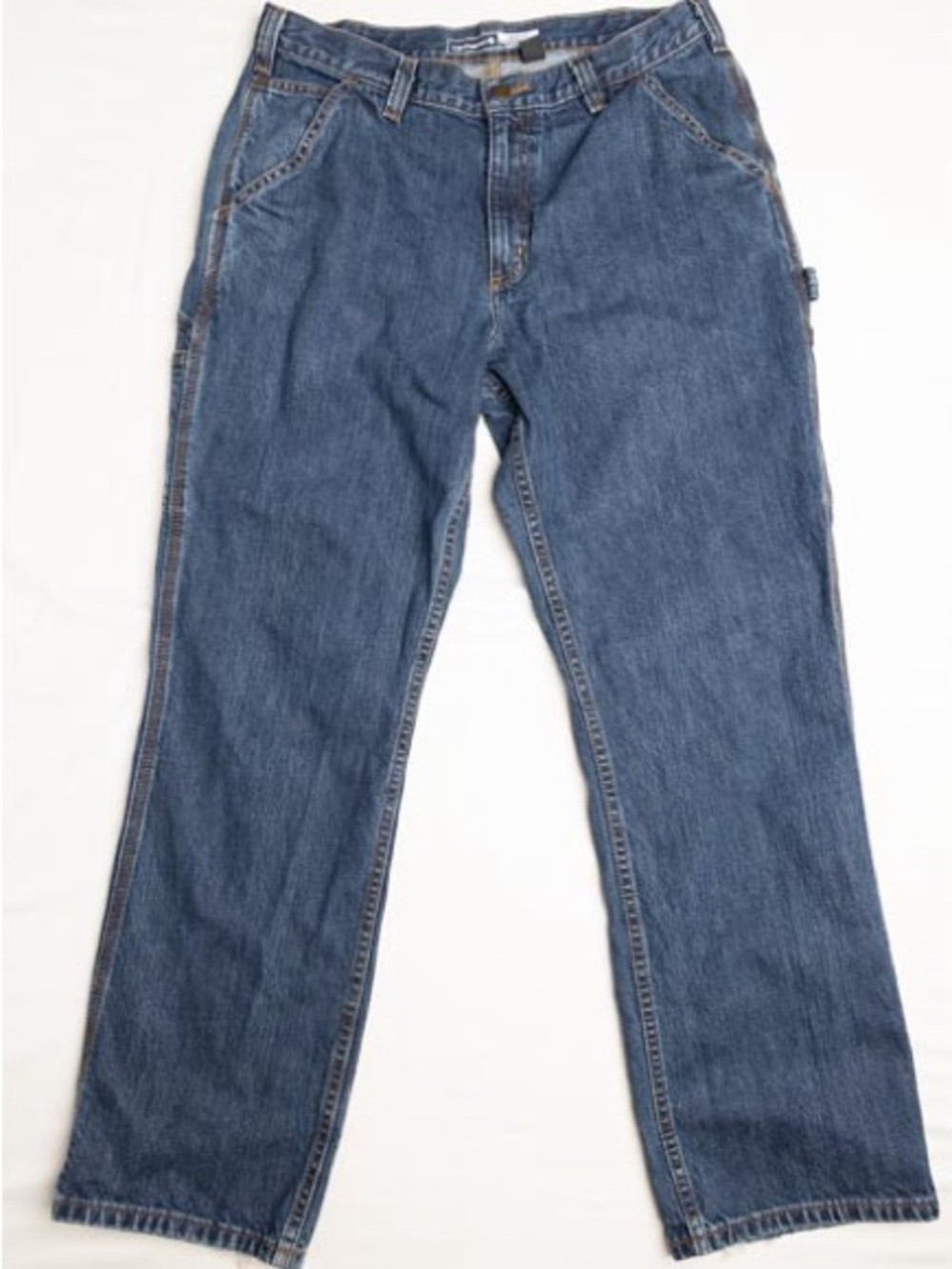 Carhartt Men's Relaxed Straight Denim Jeans - Dark Blue